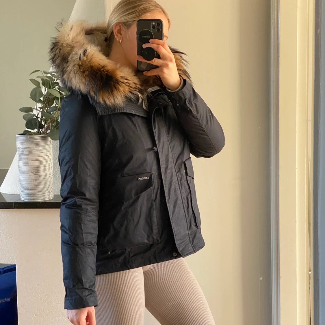 Woolrich 3 in 1 short parka