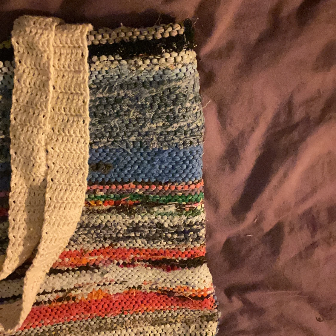 Vävd tygväska  - 91