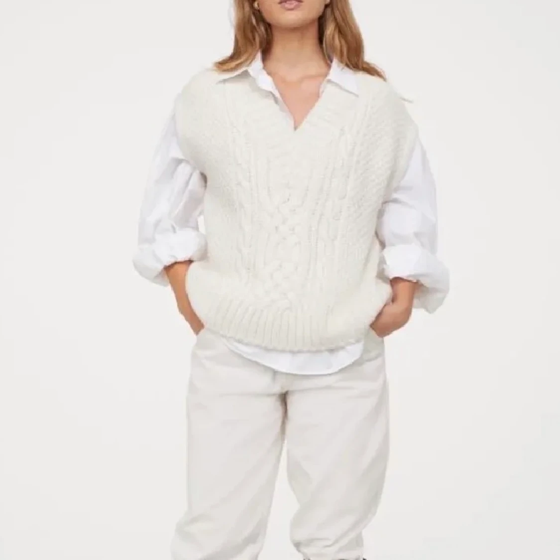 Slutsåld stickad väst från HM - 90