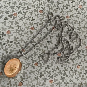 Halsband  - Halsband! Använt några gånge men är i fint skick! Med en riktig blomma i, köpte på en marknad för 2 år sedan! Lång kedja.