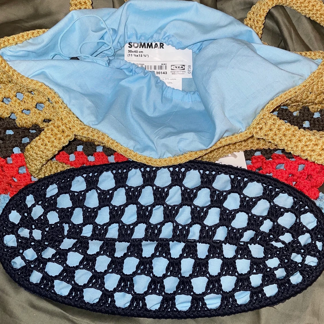 Virkad Strandväska - 91