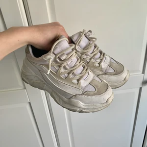Chunky sneakers - Chunky Sneakers strl 38!! Dom är hyfsat använda men dom är fortfarande i bra skick! Säljer dom för 100kr. Köparen betalar för frakten också!