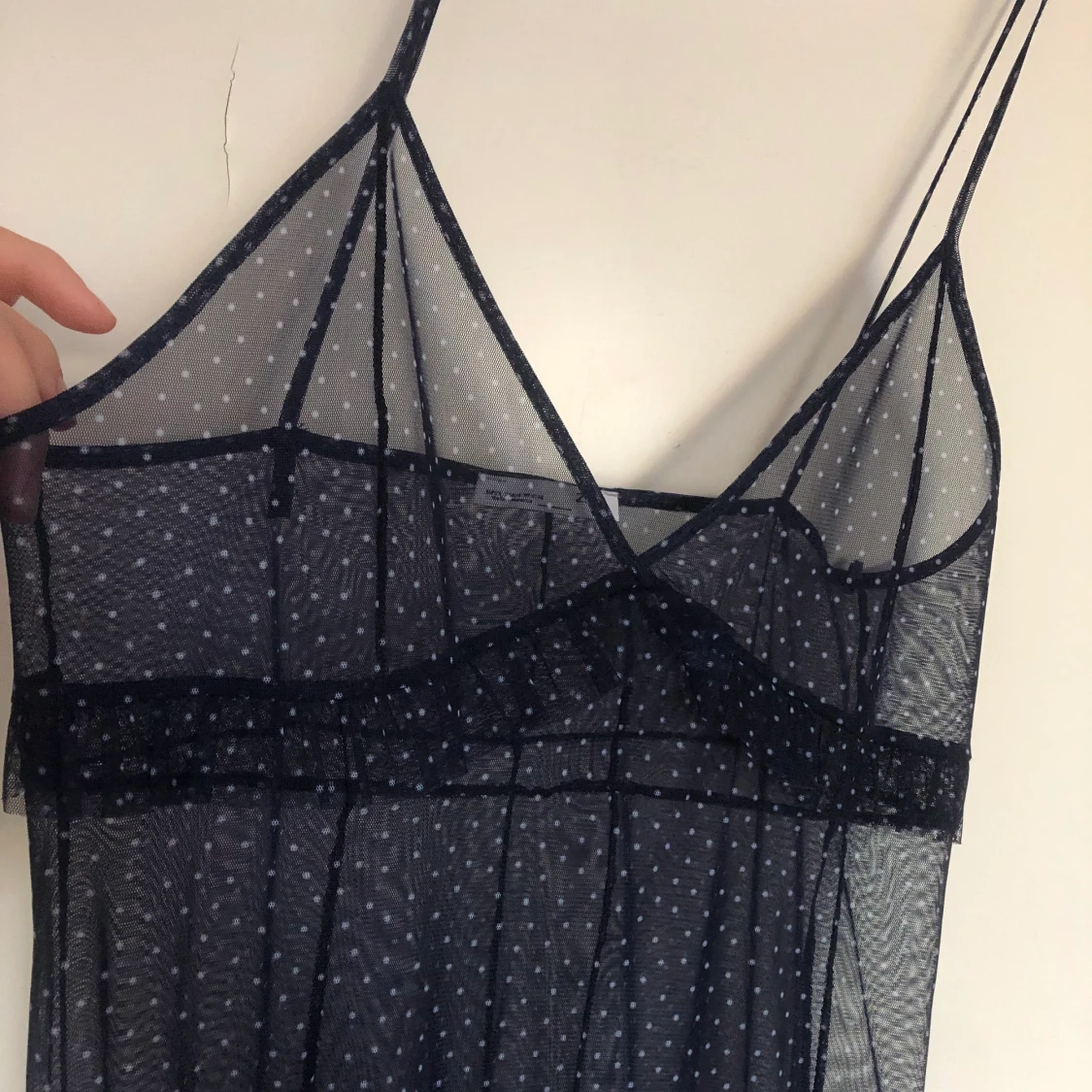 Genomskinlig klänning  - 90