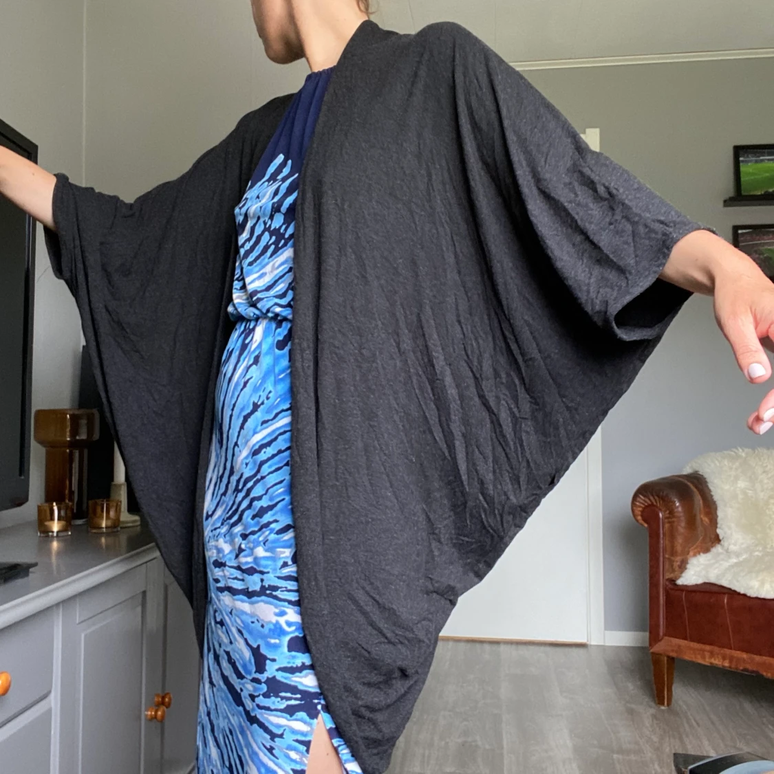 Mörkgrå blazer - 91