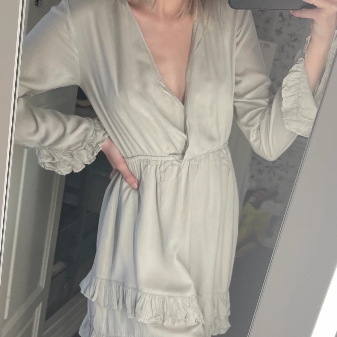 Mintgröna klänning - 90