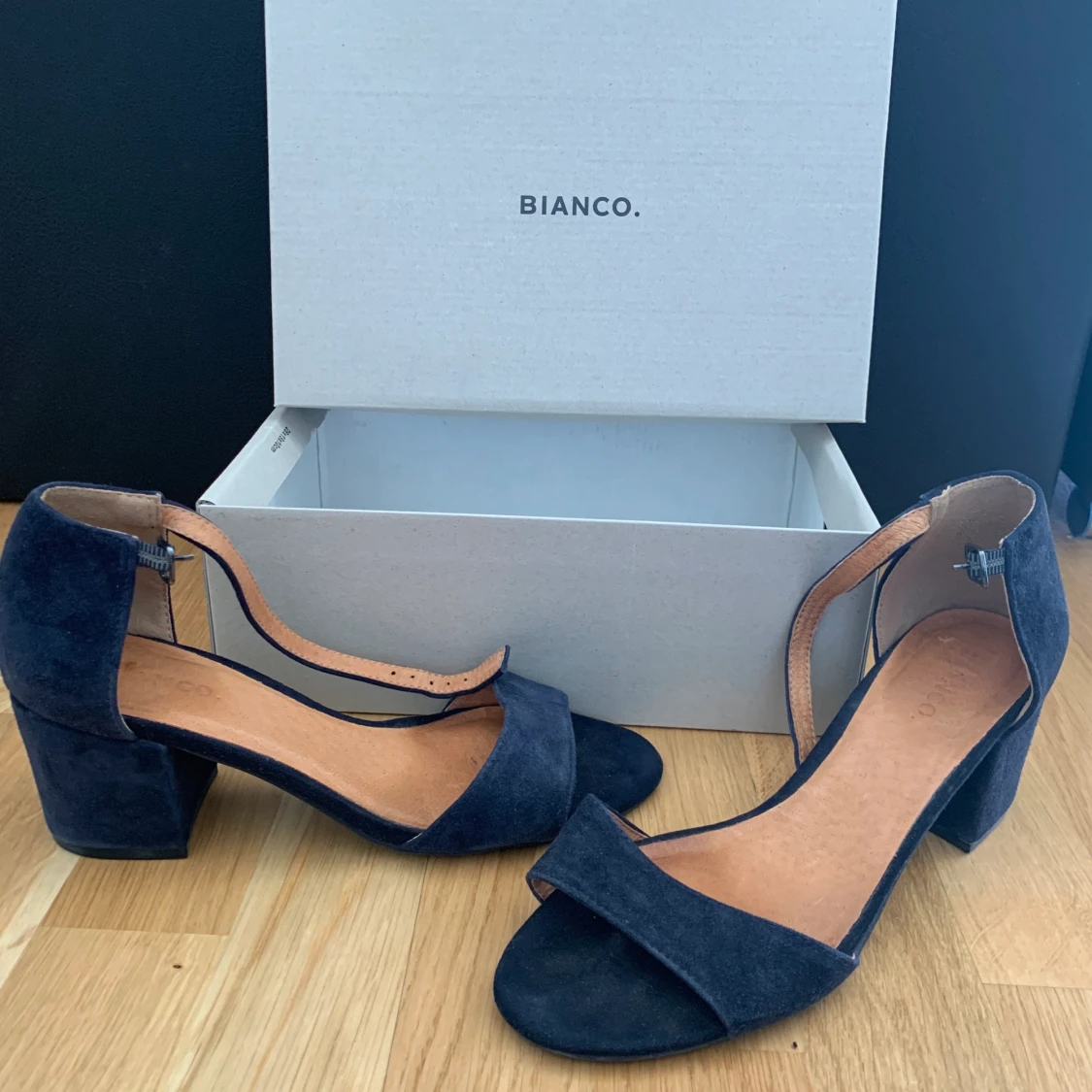 Klackar i mocka från Bianco