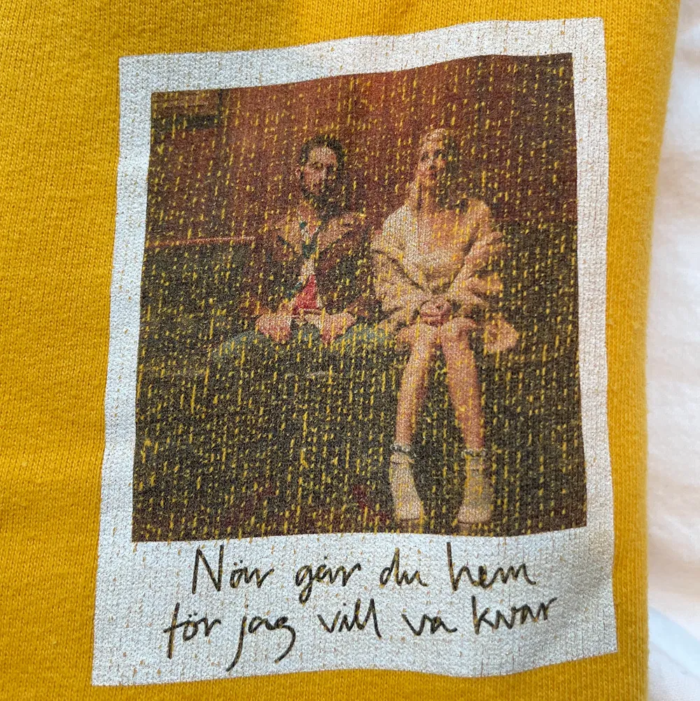 Sweatshirt köpt från Veronica maggios konsert⚡️⚡️⚡️tröjan är använd men märket är ej utslitet, såg ut så när jag köpte den. Tröjor & Koftor.