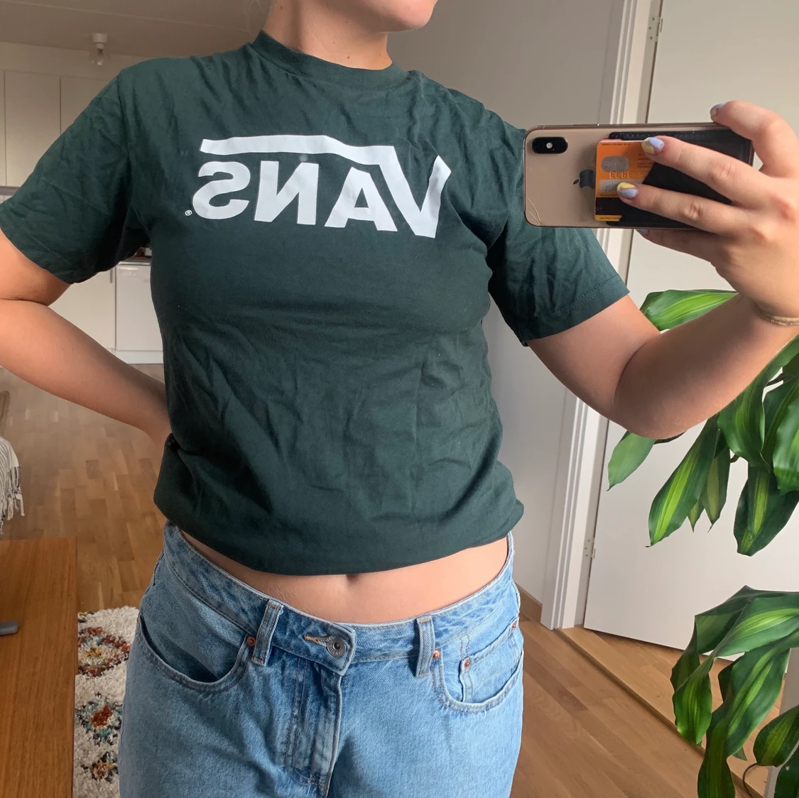 Grön VANS t-shirt - 90