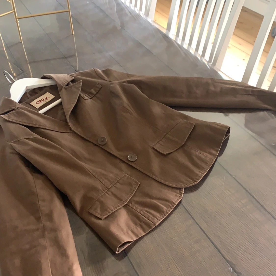 Brun kavaj ifrån Only💕 - 91