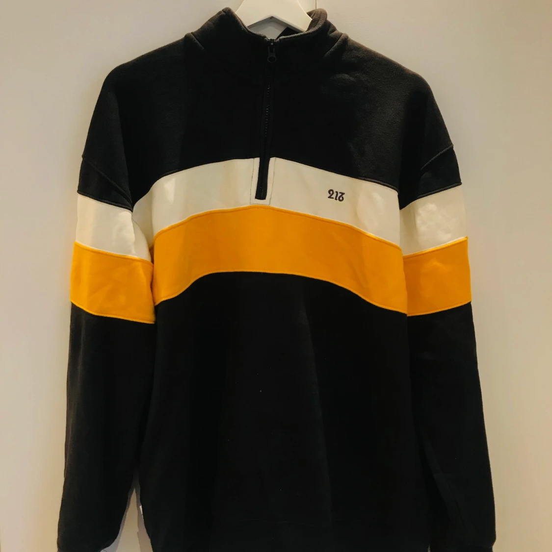 Tjocktröja med dragkedja