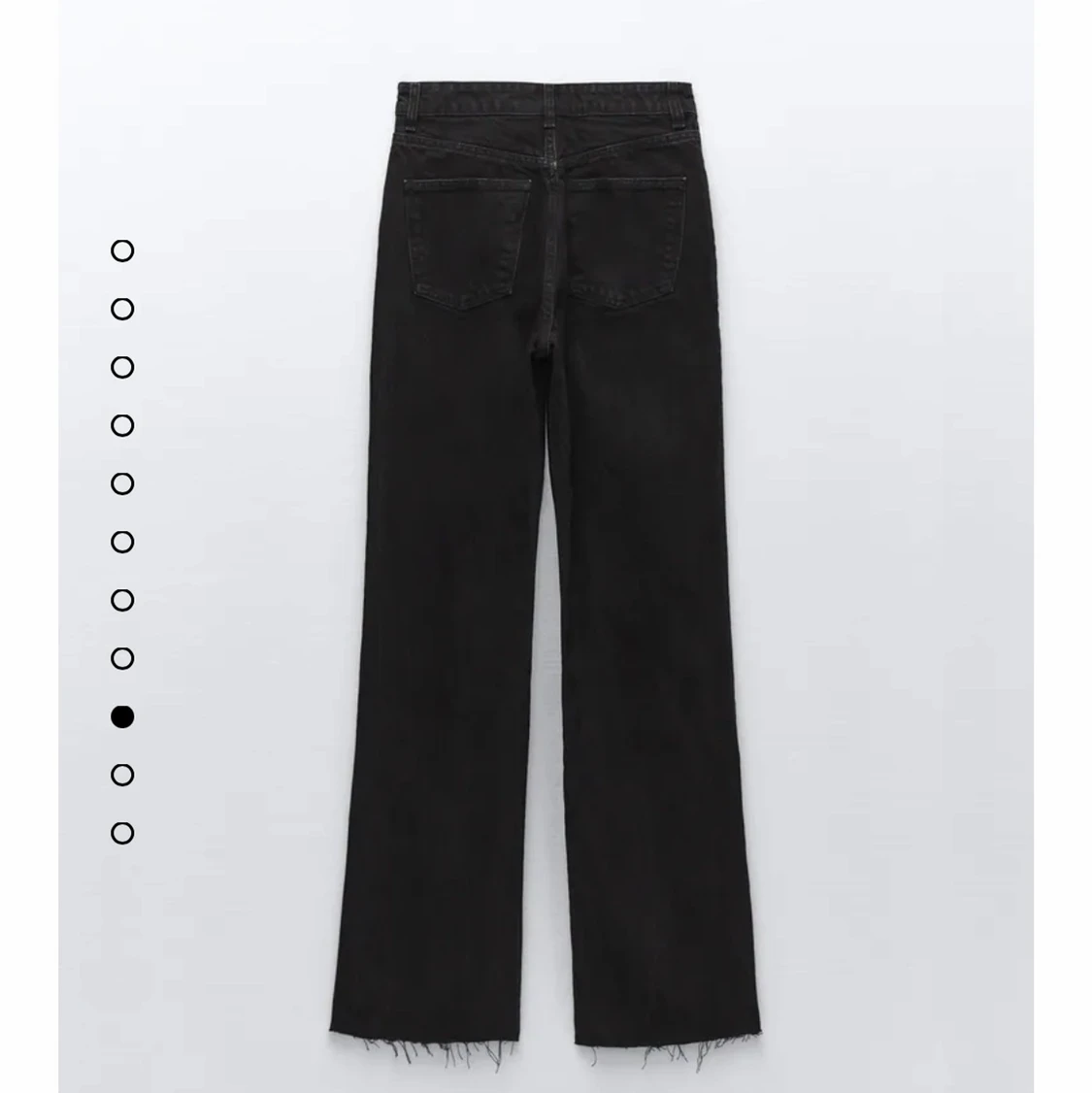 Urtvättade vida zara jeans - 90