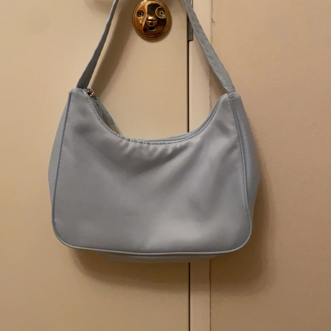 Blå axelväska  - 90