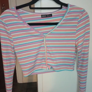 Randig topp - Supergullig, strl S passar även XS