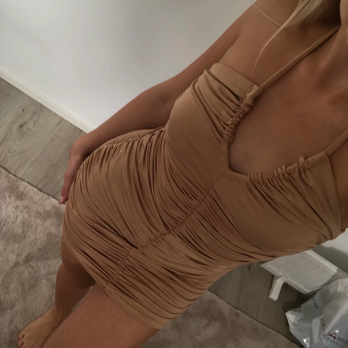 Beige Klänning - 91