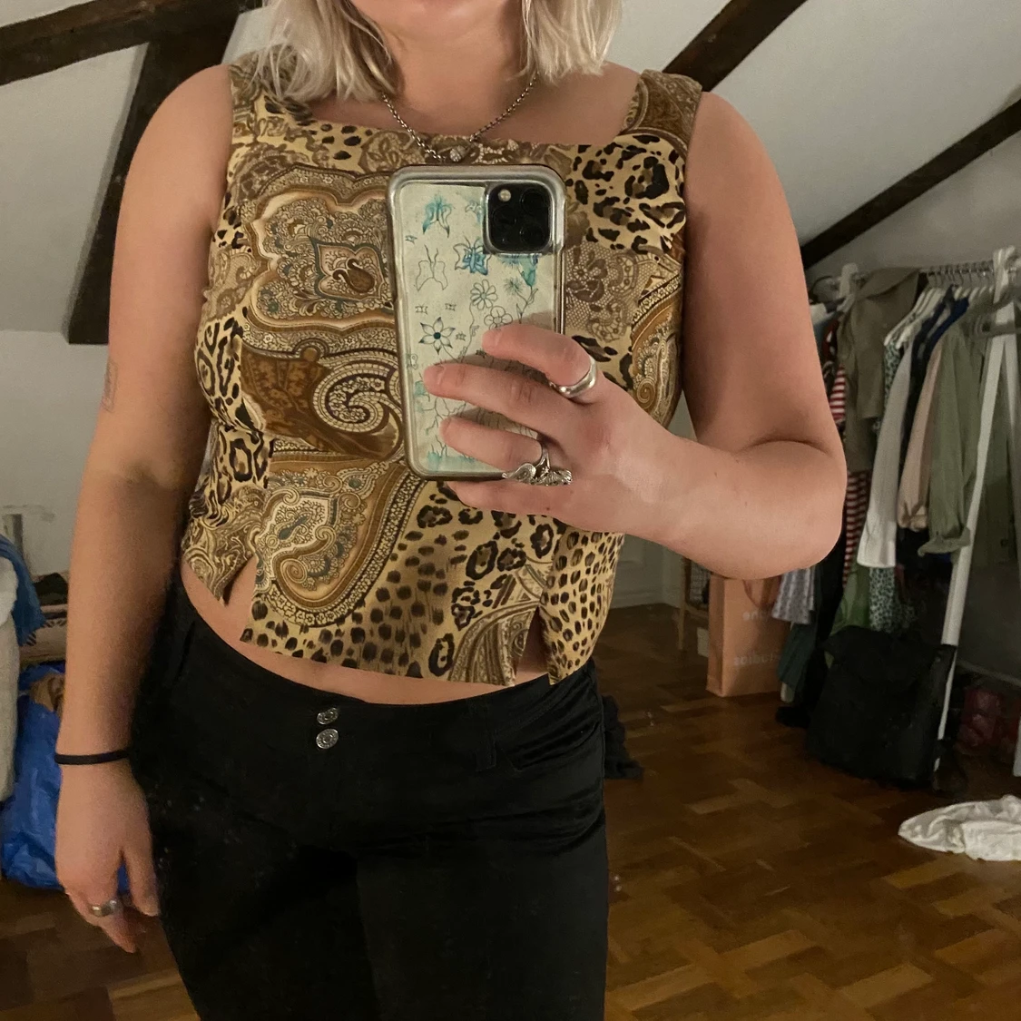 Korsettopp vintage - 90