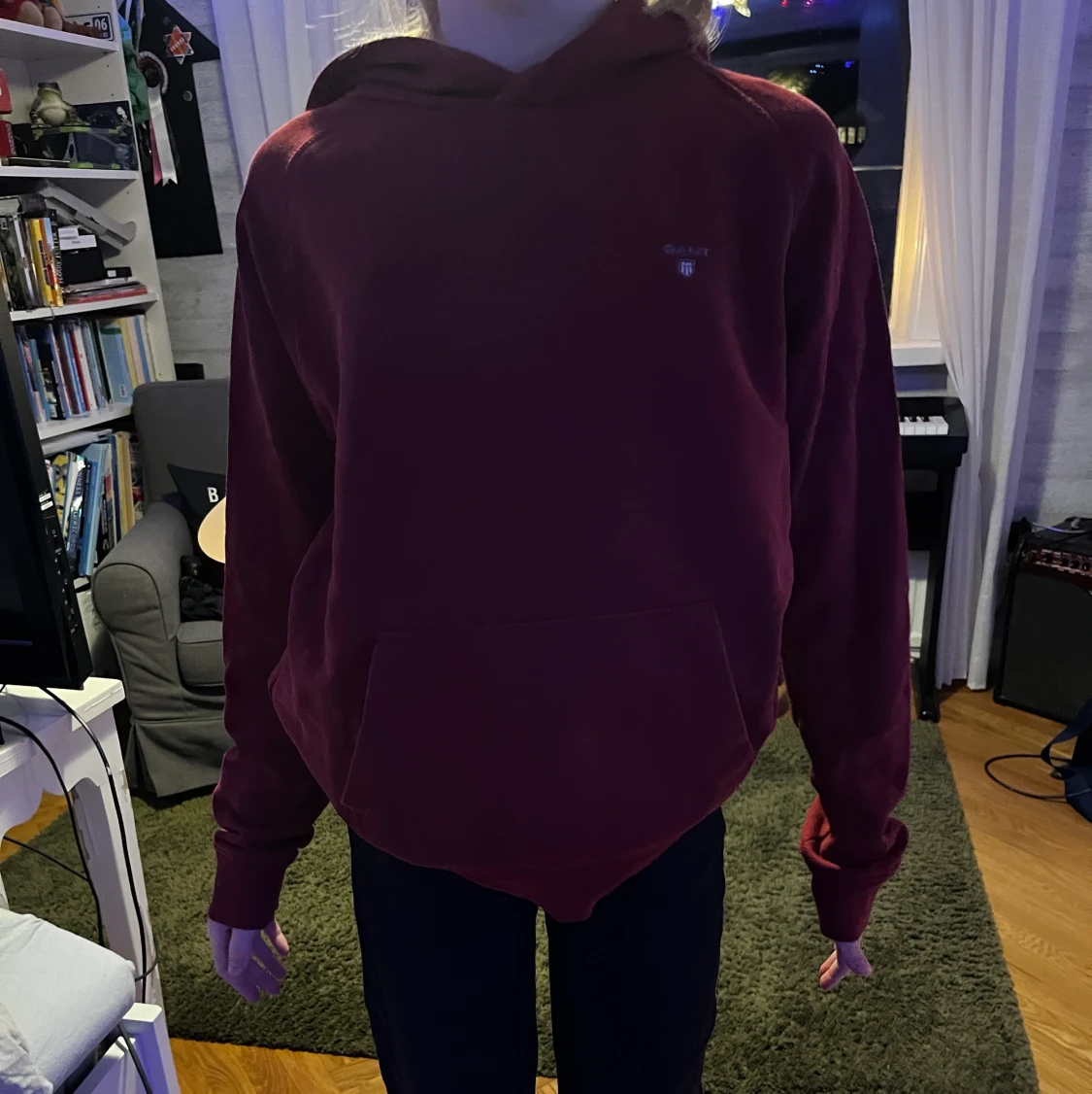 Gant Hoddie RÖD