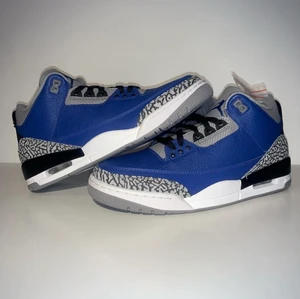 Jordan 3 retro varsity royal cement  - Fint skick