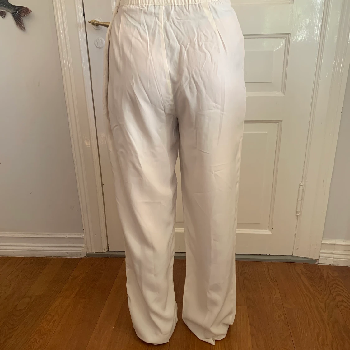 Beige kostymbyxor  - 91