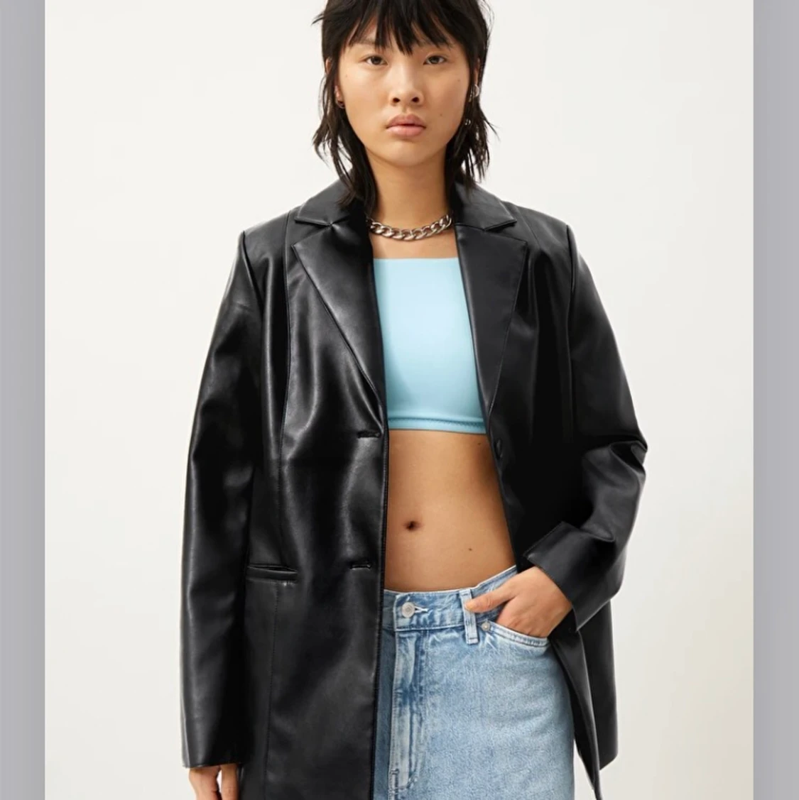 Weekday jaden blazer (svart)