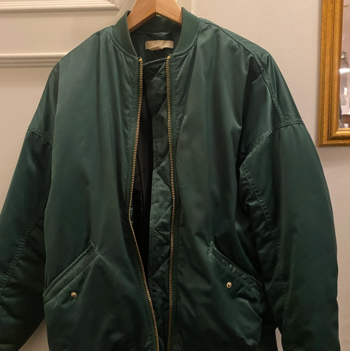 Grön Bomberjacka - 91