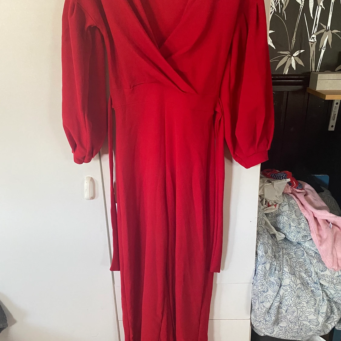 Fin röd jumpsuit  - 90