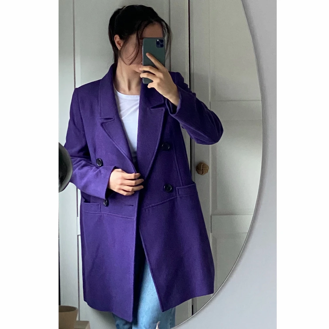 Lila kappa/rock  - 91