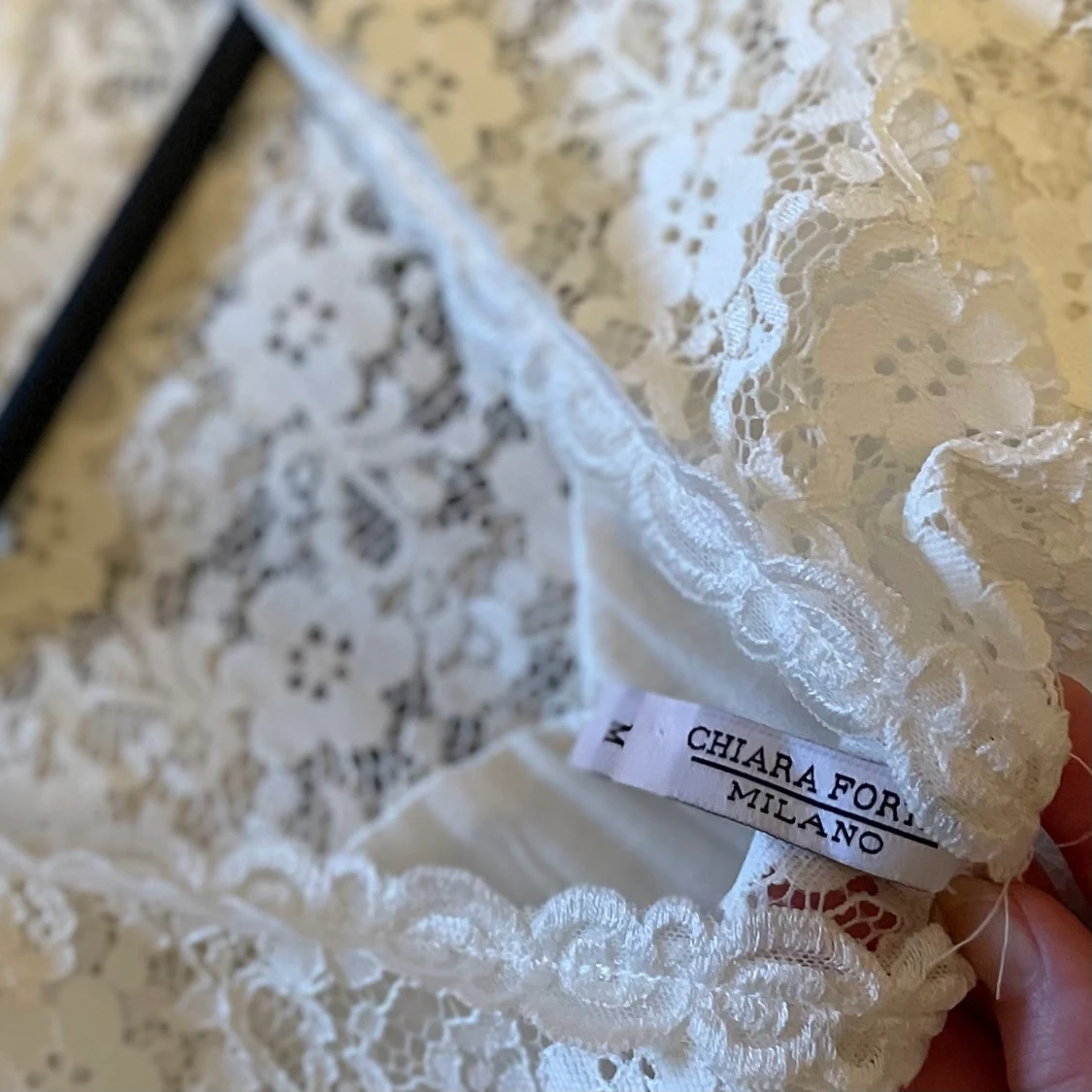 Vit Chiara Forthini klänning - 91