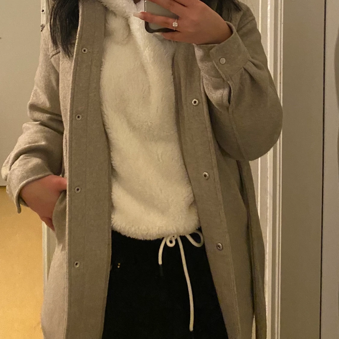 Kappa i grå färg 🤍 - 90