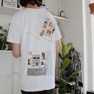 Cool t-shirt - Handmålad t-shirt, för mer bilder —> @hembaktatrojor på instagram 