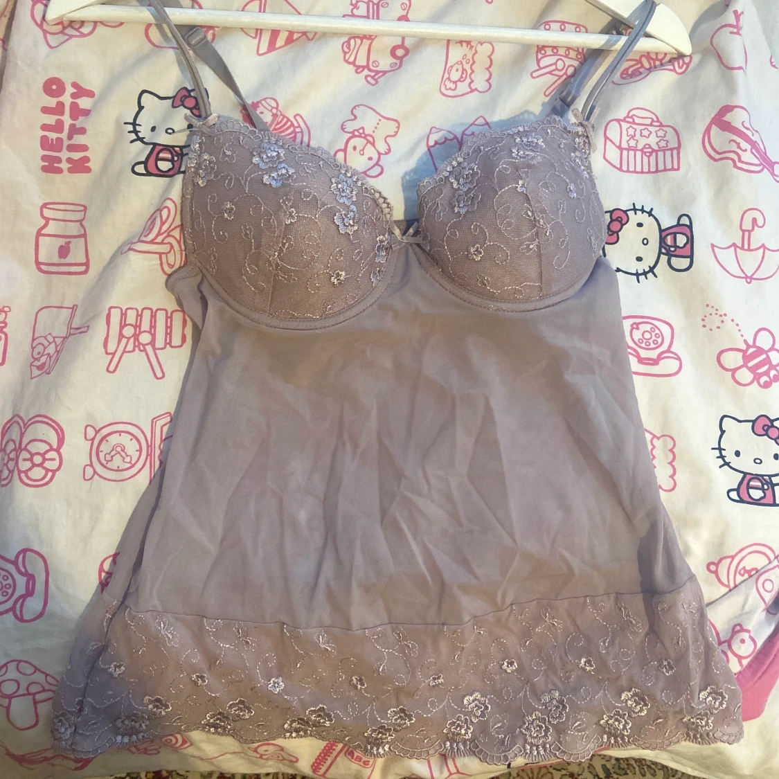 Så fin bh/topp i lila💜 - 90