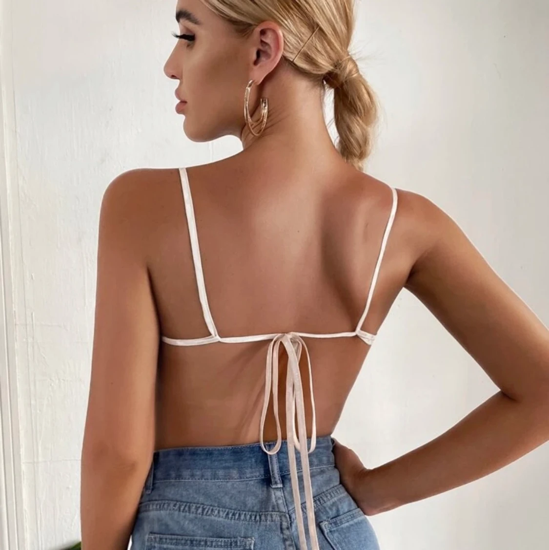 leopard mönstrat linne - 90