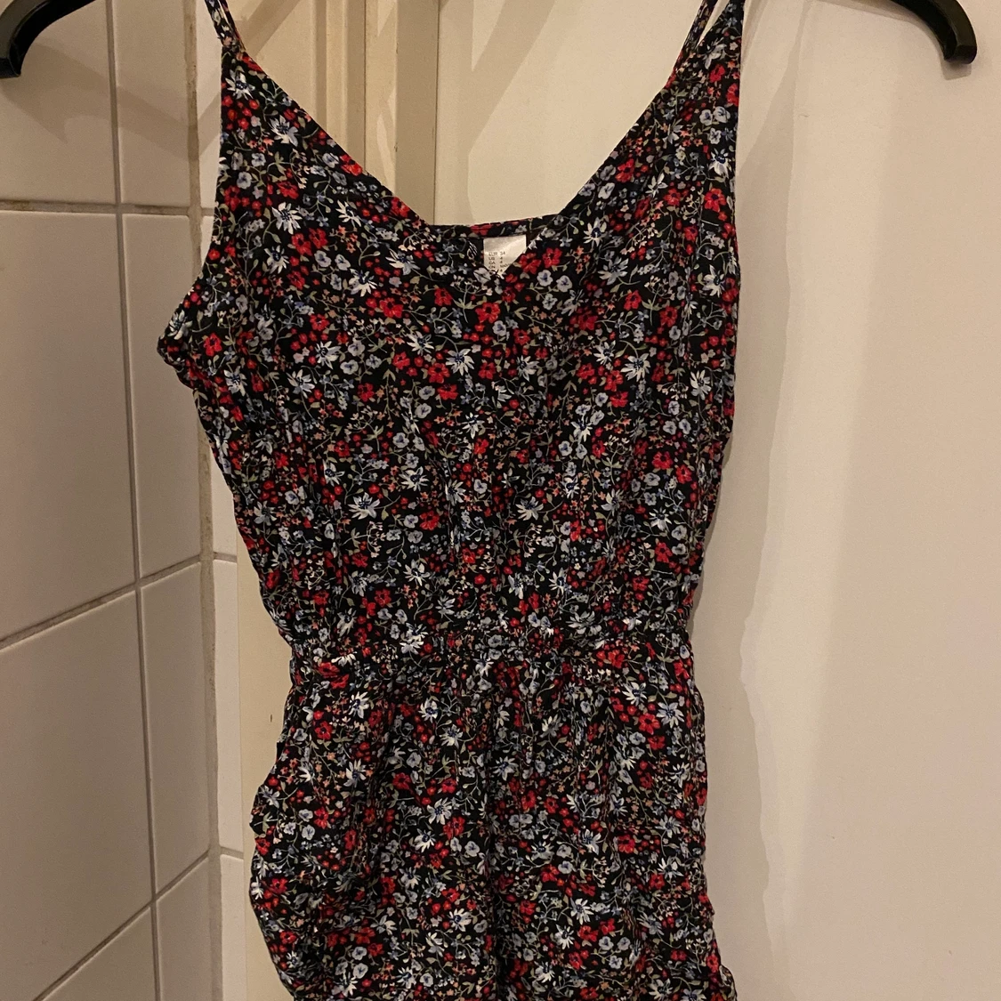 Blommig jumpsuit