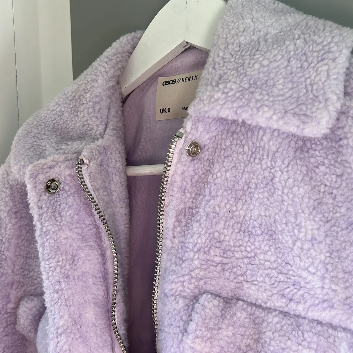 Teddy jacka lila  - 90