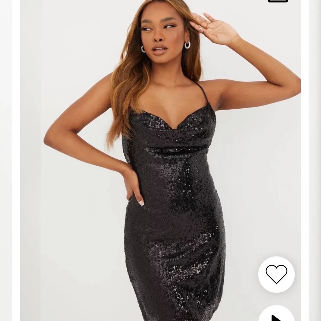 Glittrig klänning - 90