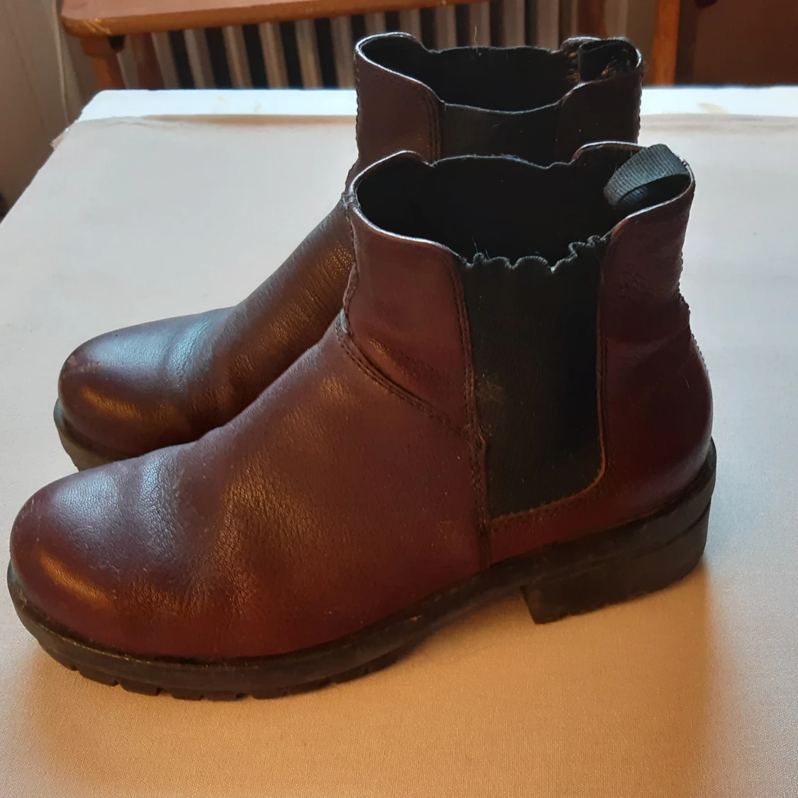 Snygga boots från vagabond tjock sula