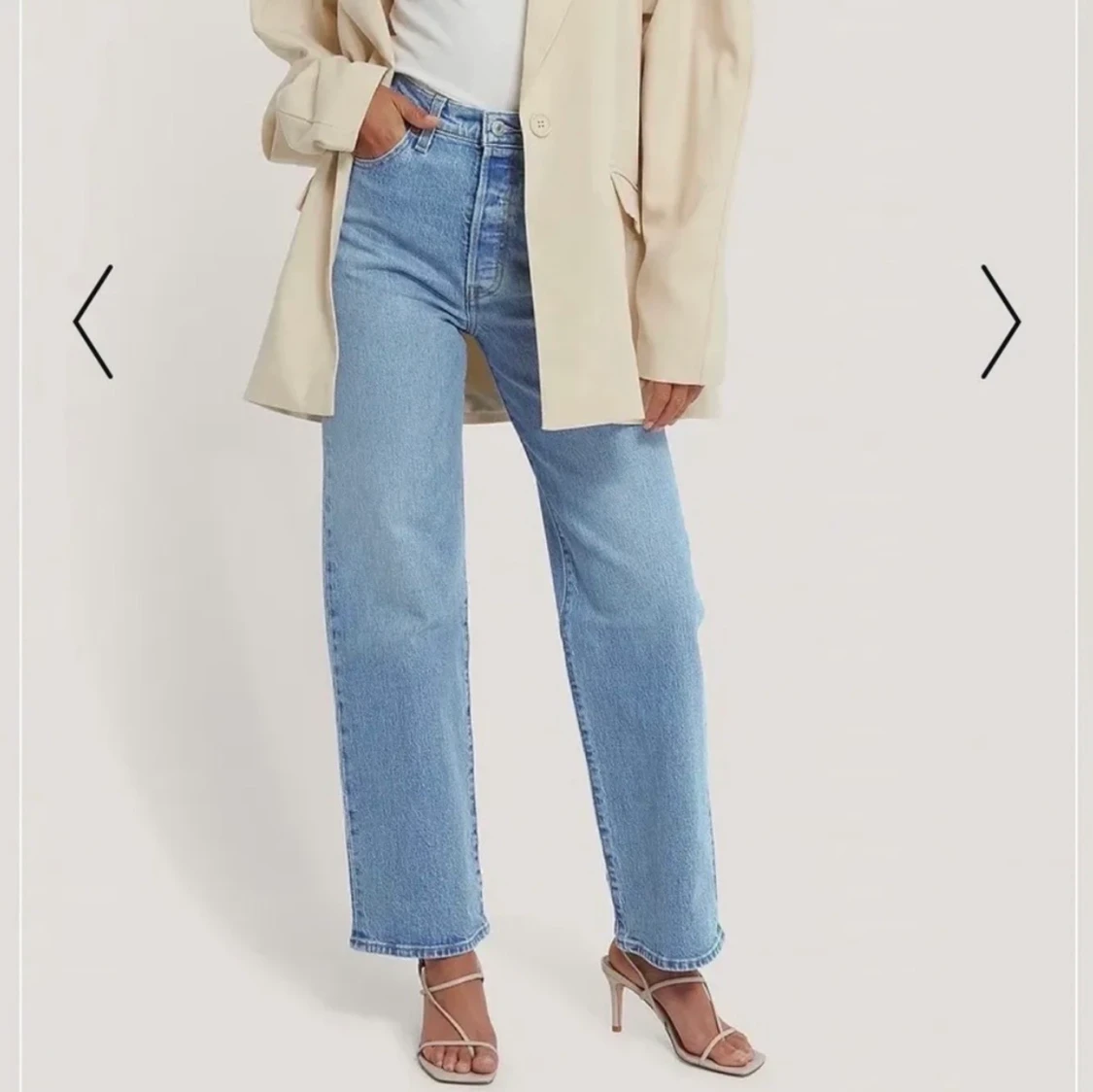 levis ribcage straight jeans - 90