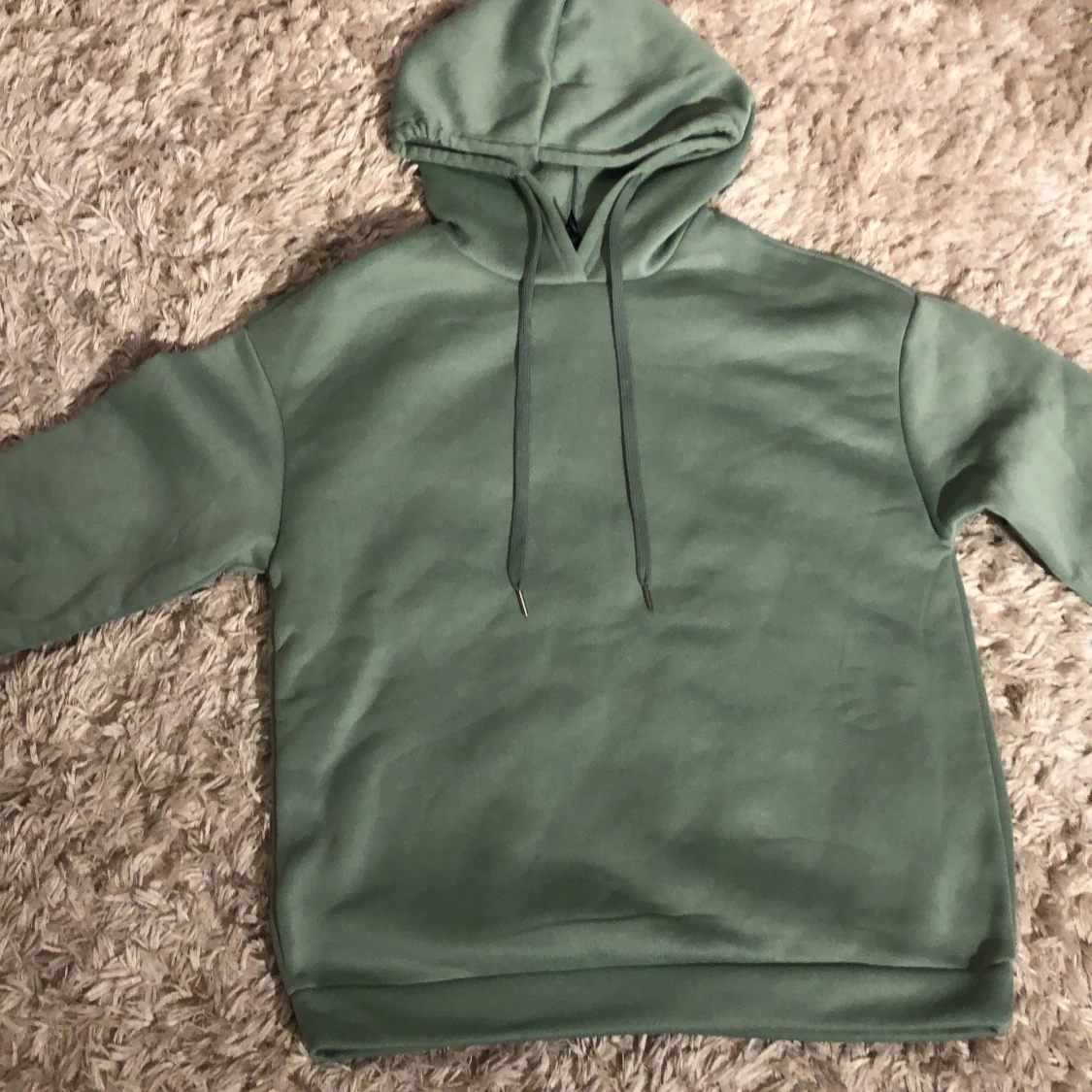 Grön indie hoodie - 91