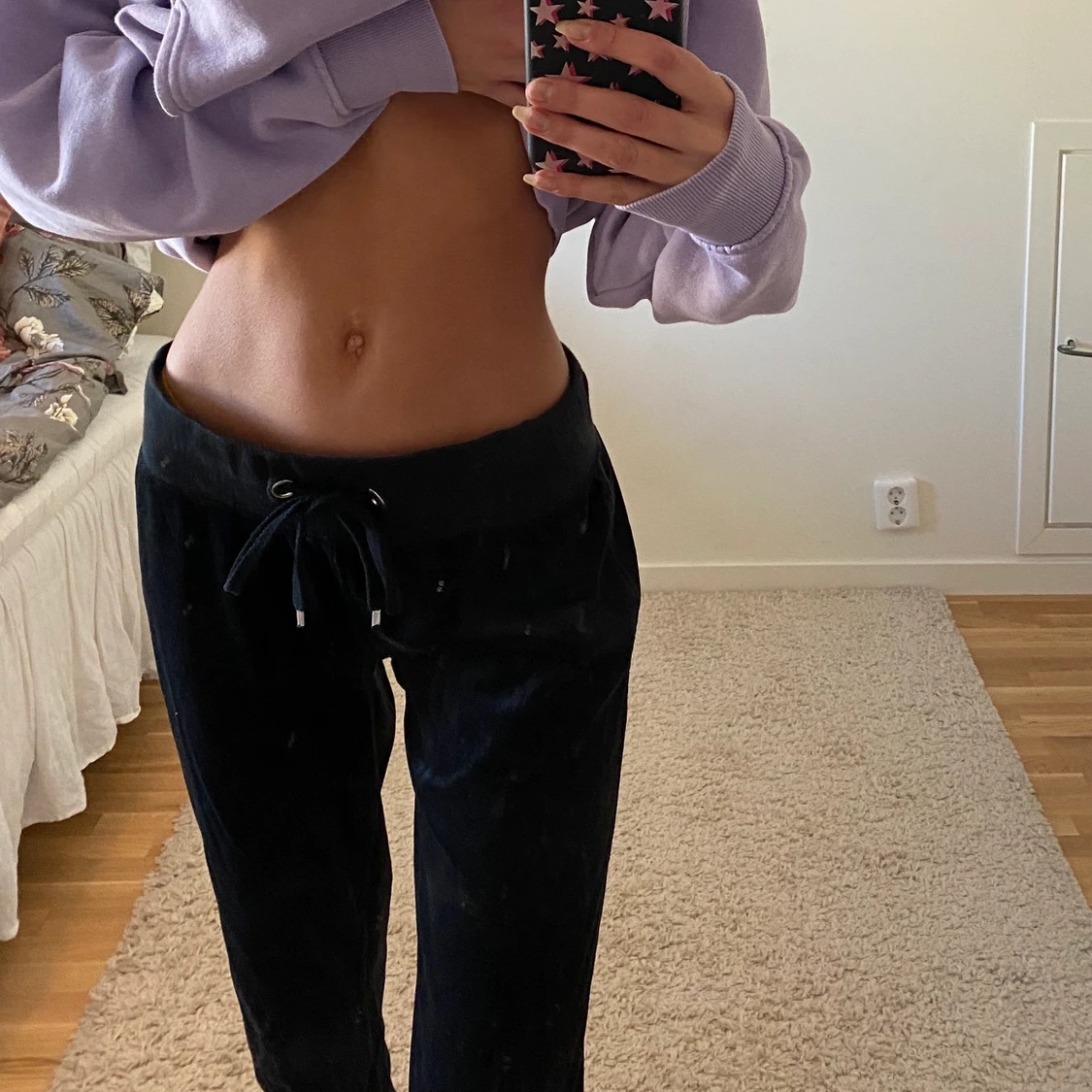 Velour byxor