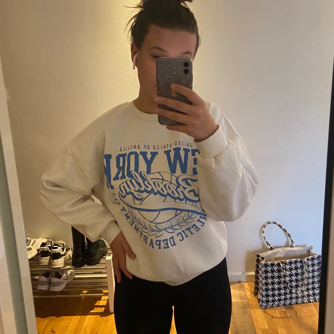 Collegetröja strl M