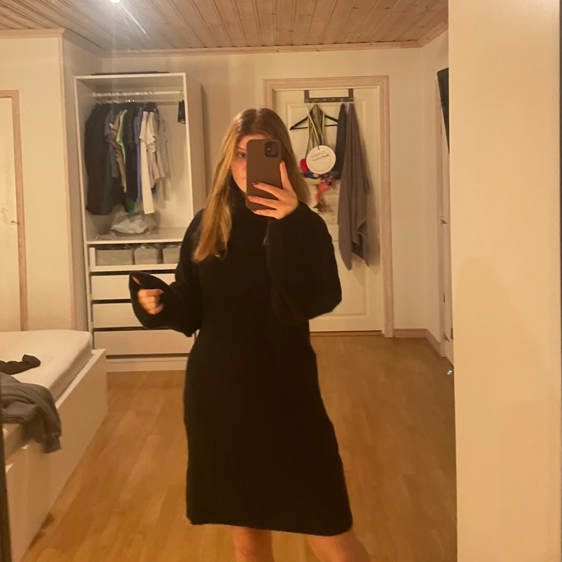 Stickad klänning madlady  - 90