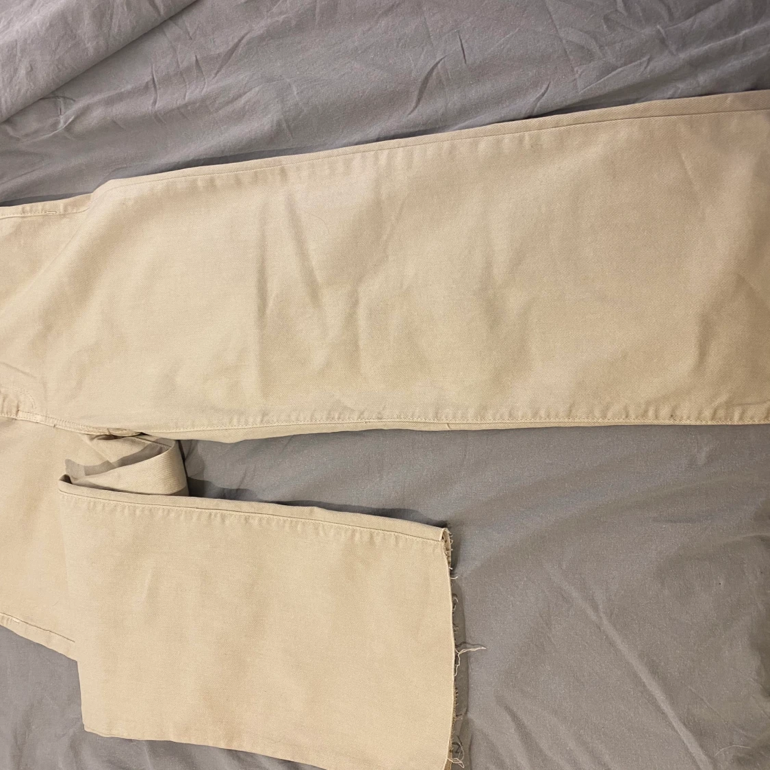 Beige mom jeans - 90