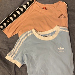 Kappa & Adidas T-shirt - BLÅ = SÅLD ❤️ KAPPA-tröjan är mer ROSA i verkligheten 💕 