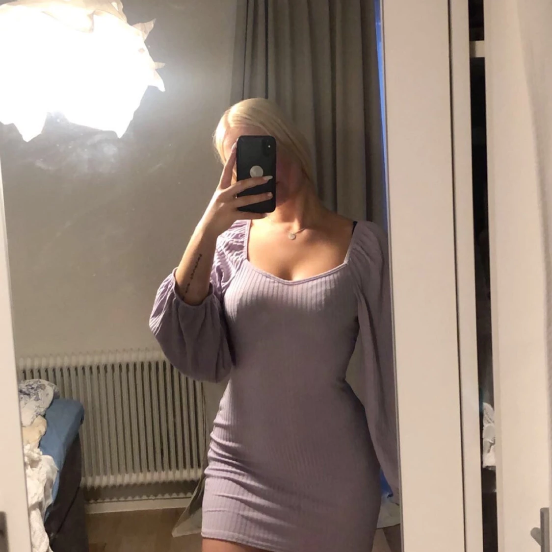 Söt lila klänning från missguided