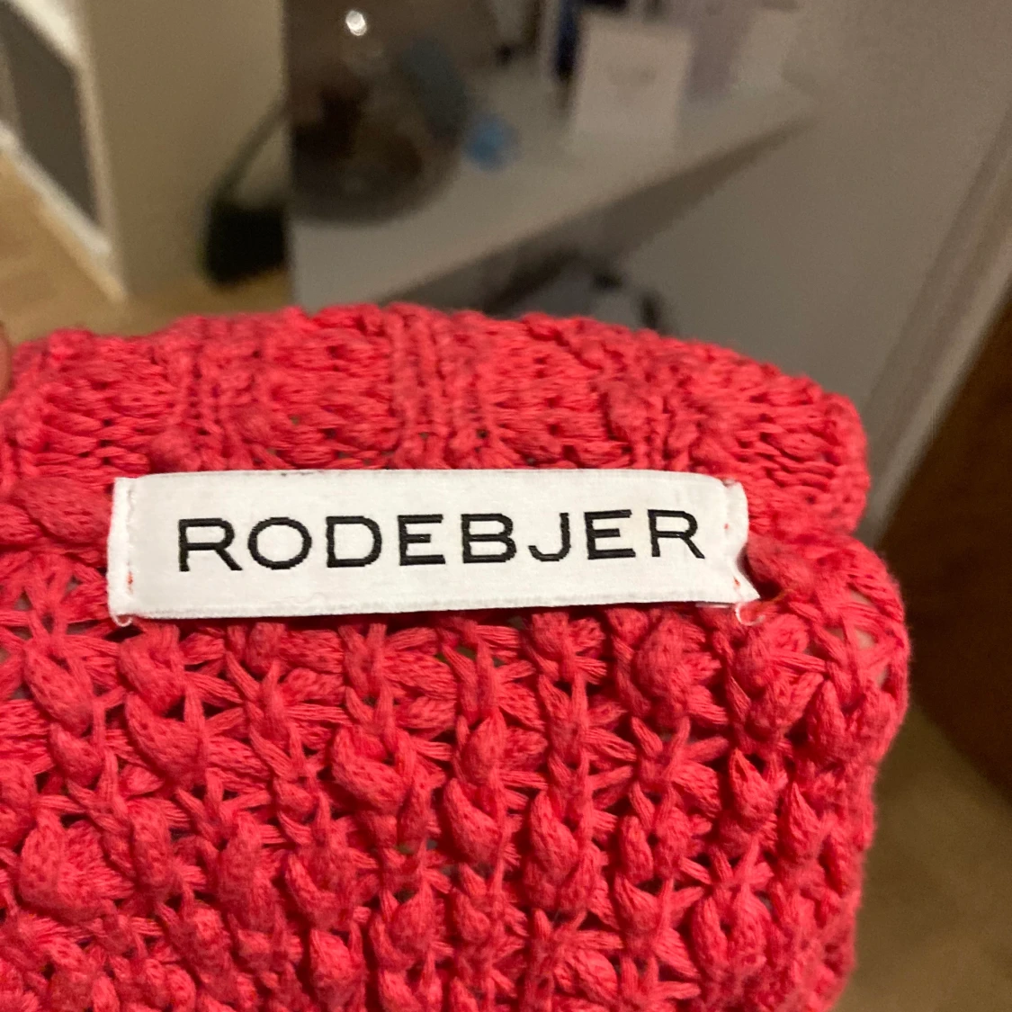 Rosa röd kofta från rodebjer - 91