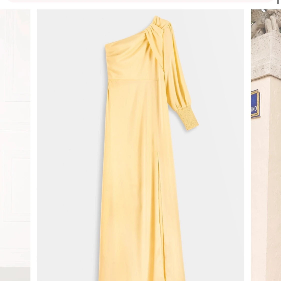 Gul balklänning - 90