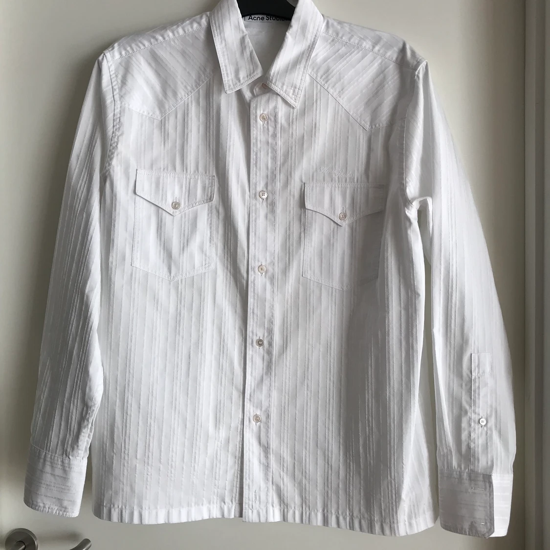 Acne studios boxy skjorta