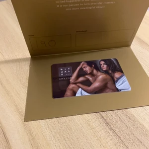 Rituals presentkort  - Presentkortet är på 190 kr men jag säljer det för 150. 