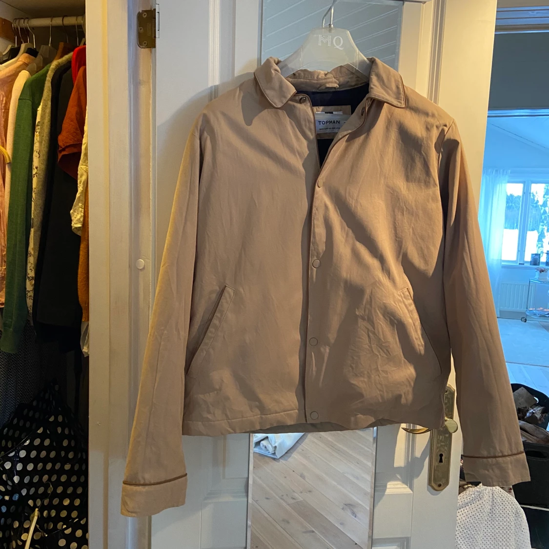 Beige Topman overshirt M