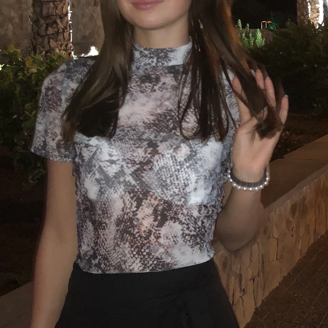 Snygg Snakeskintröja  - 91