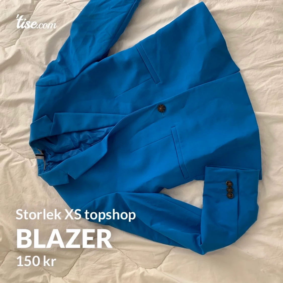 Blå kavaj 